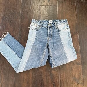 BDG two toned jeans